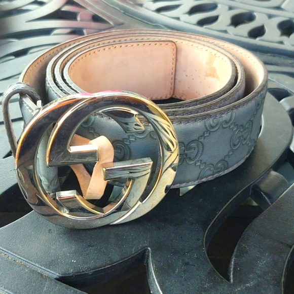Gucci Accessories - Gucci GG Gray Belt